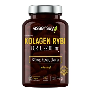 Essensey Fisch Kollagen Forte 2200 mg, 120 Kapseln