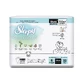 Couches pour bébés, No. 6, 15-25 kg, 32 pcs, Sleepy Bio Natural