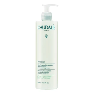 Caudalie Vinoclean, leche desmaquillante de almendras, 400 ml