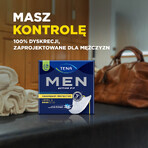 Set Tena Men Active Fit, semelles anatomiques pour hommes, niveau 2, 4 x 20 pièces