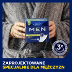 Set Tena Men Active Fit, semelles anatomiques pour hommes, niveau 2, 4 x 20 pièces