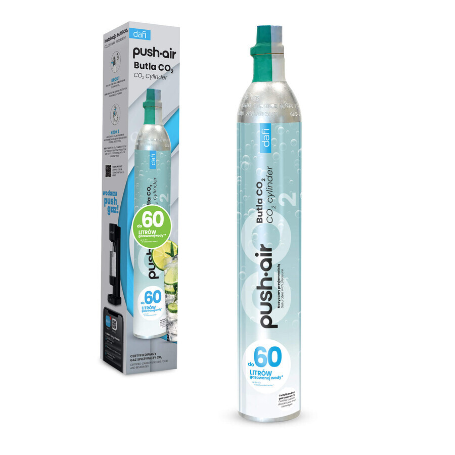 Dafi PushAir, CO2-Karbonisator-Patrone, 1 Stück