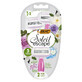 BIC Soleil Escape, women&#39;s razor, disposable, five-blade, Rose &amp; Magnolia, 2 pcs.