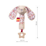 BabyOno, juguete chirriante con mordedor, Conejo Milly, a partir de 3 meses BabyOno, juguete chirriante con mordedor, Conejo Milly, a partir de 3 meses