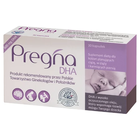 Kit Pregna DHA, pour les femmes enceintes et allaitantes, 2 x 30 gélules