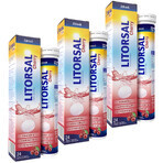 Zdrovit Litorsal Kirschgeschmack, 3 x 24 Brausetabletten