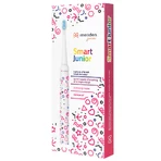 Meriden Smart Junior Pink, Schallzahnbürste für Kinder, rosa, ab 5 Jahren, 1 Stück + Ersatzaufsätze, 4 Stück