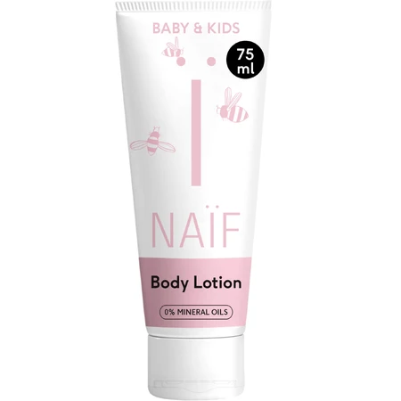 Naif Baby & Kids, moisturizing body milk for babies and children from day 1, 75 ml