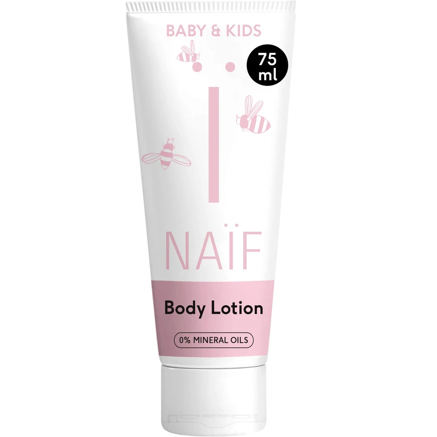 Naif Baby & Kids, moisturizing body milk for babies and children from day 1, 75 ml