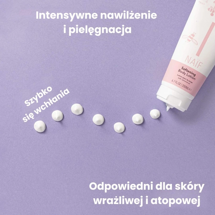 Naif Baby & Kids, moisturizing body milk for babies and children from day 1, 75 ml