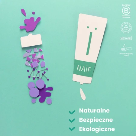 Naif Baby & Kids, moisturizing body milk for babies and children from day 1, 75 ml