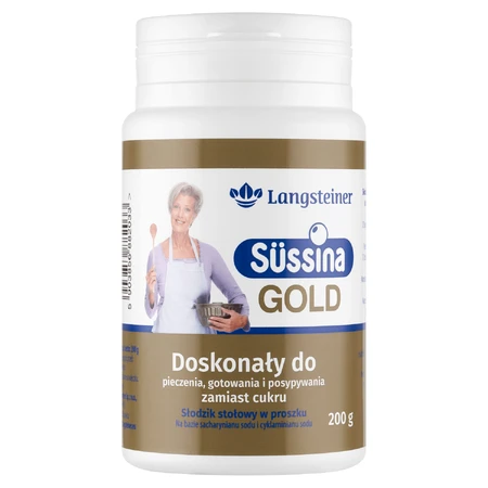 Sussina Gold, Süßstoff, Pulver, 200 g