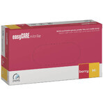 EasyCare Nitrile, guanti in nitrile, non sterili, senza polvere, lampone, taglia M, 100 pezzi EasyCare Nitrile, guanti in nitrile, non sterili, senza polvere, lampone, taglia M, 100 pezzi