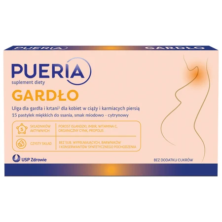Pueria Keel, 15 zuigtabletten