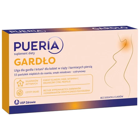 Pueria Keel, 15 zuigtabletten