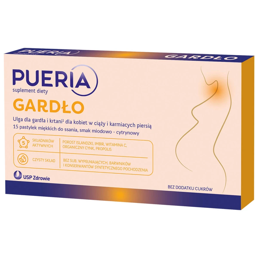 Pueria Keel, 15 zuigtabletten