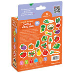CzuCzu Puzzle a coppie Frutta e Verdura, puzzle per bambini, da 18 mesi, 38 pezzi CzuCzu Puzzle a coppie Frutta e Verdura, puzzle per bambini, da 18 mesi, 38 pezzi