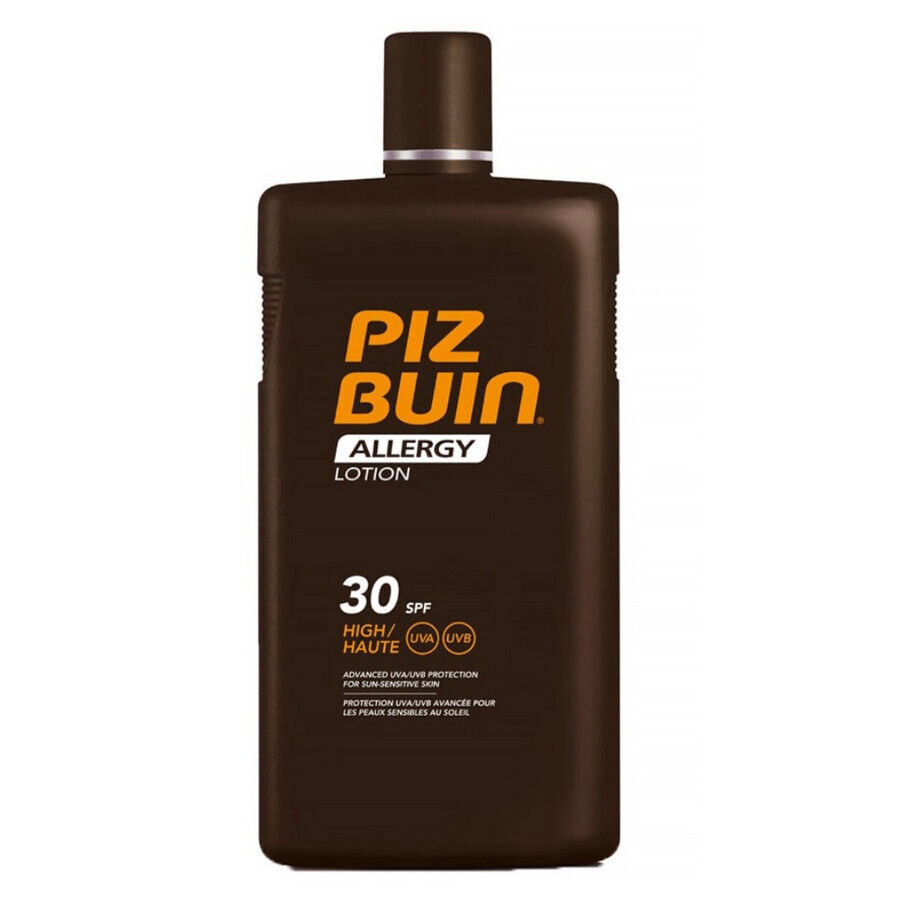 Loción SPF30 Alergia, 200 ml, Piz Buin