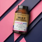 Simple Day Vitamina B Complejo Amino, 60 cápsulas
