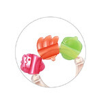 BabyOno, rattle with teether, from 3 months, 1 piece BabyOno, rattle with teether, from 3 months, 1 piece