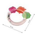 BabyOno, rattle with teether, from 3 months, 1 piece BabyOno, rattle with teether, from 3 months, 1 piece