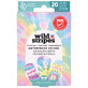 Wild Stripes Waterproof, sparadrap, Arc-en-ciel, imperm&#233;able, 20 pi&#232;ces
