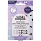 Wild Stripes Anti-Pimple Patches Holo Clear, parches para eczema con ácido salicílico, 24 unidades