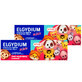 Elgydium Kids Emoji set, children&#39;s gel toothpaste, Refreshing Strawberry, 3-6 years, 2 x 50 ml