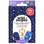 Wild Stripes Kids Sensitive, cerotti per bambini, Space, 20 pezzi Wild Stripes Kids Sensitive, cerotti per bambini, Space, 20 pezzi