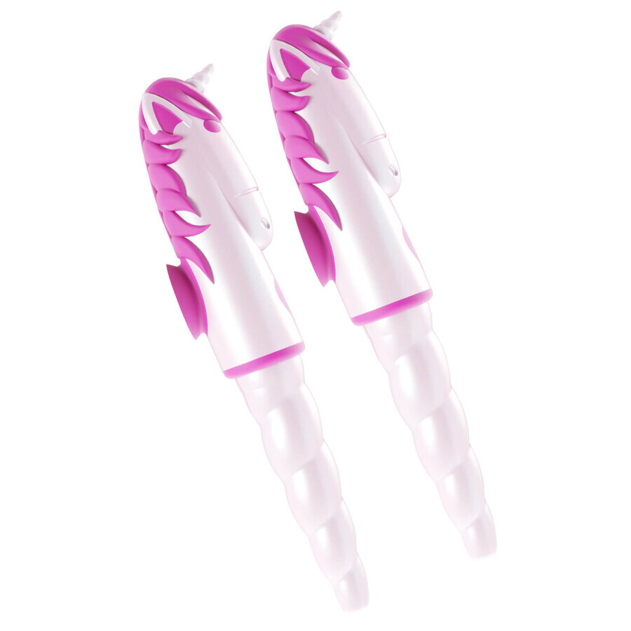 Set Elgydium Unicorn, spazzolino per bambini, 2-6 anni, 2 pezzi