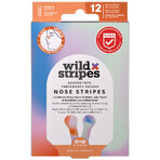 Wild Stripes Nose Patches Sunrise, nasal patches for easy breathing, 12 pieces