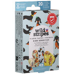 Wild Stripes Kids Sensitive, sparadrap pour enfants, 20 pièces Wild Stripes Kids Sensitive, sparadrap pour enfants, 20 pièces