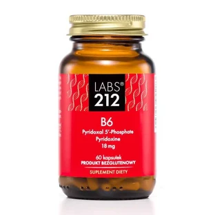 Labs212 Vitamine B6 (P-5-P + Pyridoxine) 60 gélules