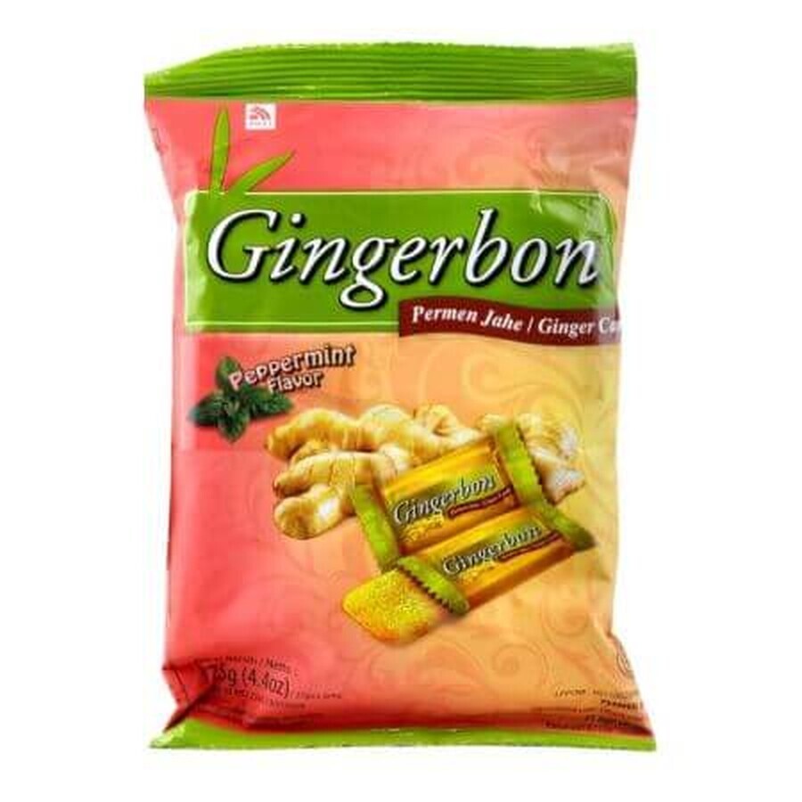 Ginger jellies with mint, 125 g, Agel
