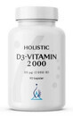 Holistic D3 - 50 &#181;g (2000 IE) 90 capsules