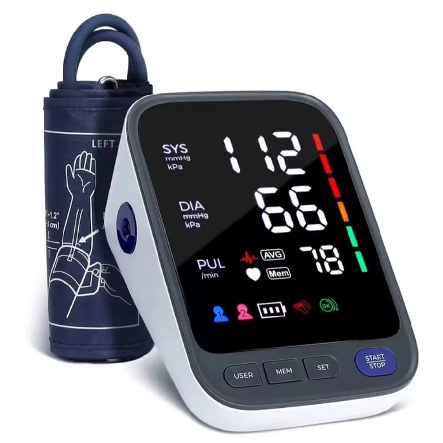 Oromed ORO-N15 PROFESSIONAL Polnischsprachiges elektronisches Oberarm-Blutdruckmessgerät