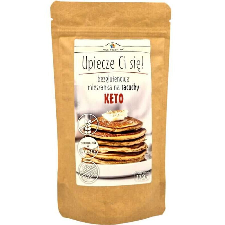 KETO glutenfreie Pfannkuchenmischung 170g FIVE CHANGES