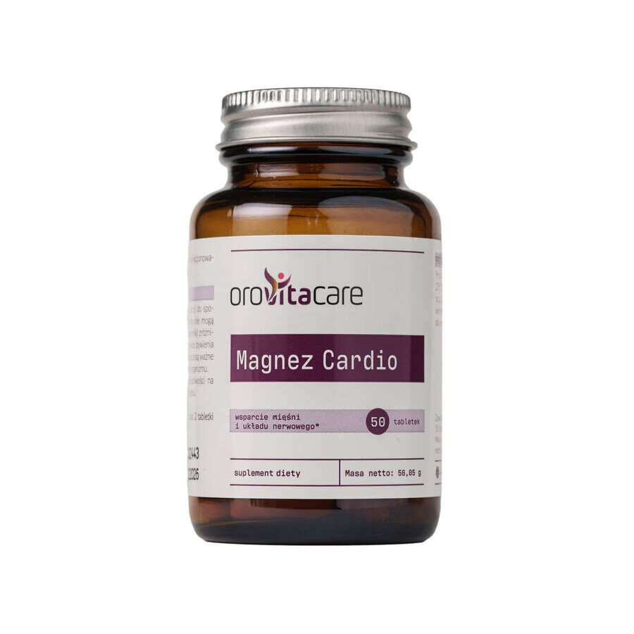 Orovitacare Magnésium Cardio, 50 comprimés