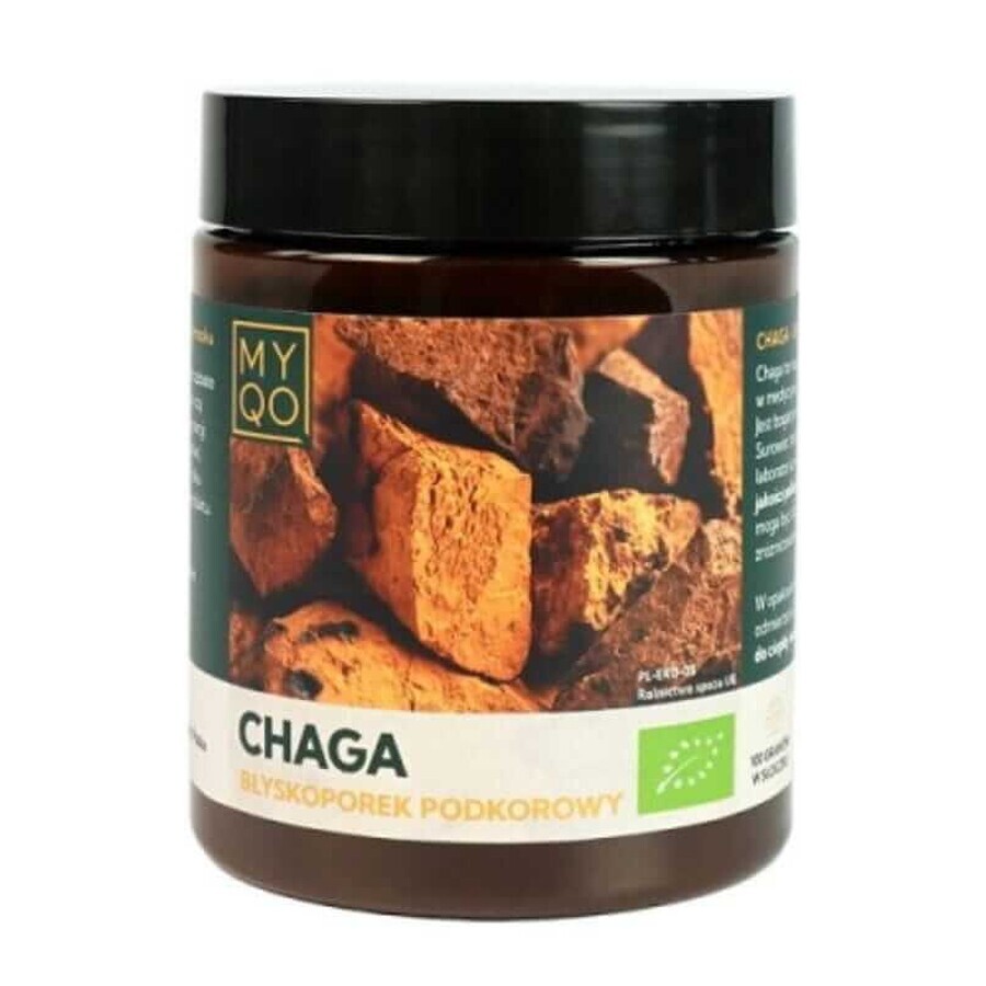 BIO Chaga - Subcorticaal spindopje - 100g MYQO