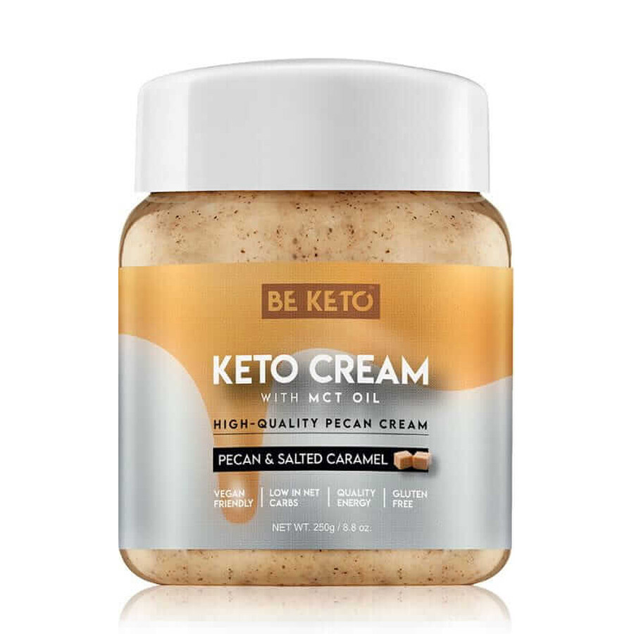 Crema Keto Pecan e Caramello Salato 250g BeKeto