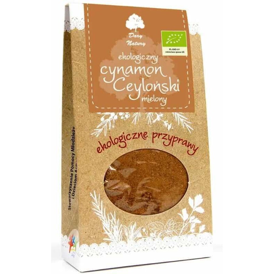 Canela molida de Ceilán BIO 50g GIVES OF NATURE