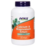 NOW Foods Calcium & Magnesium with Vit D and Zinc Calcio, Magnesio, D3, Zinc 240 cápsulas