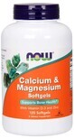 NOW Foods Calcium &amp; Magnesium with Vit D and Zinc Calcio, Magnesio, D3, Zinc 240 c&#225;psulas