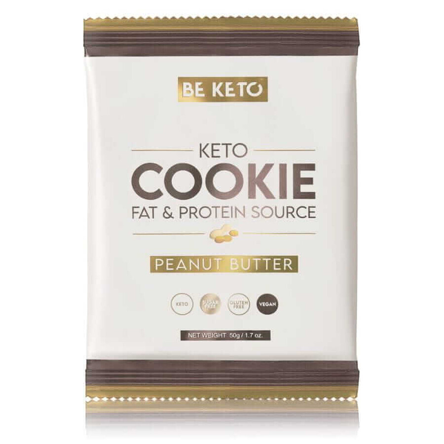 Biscotto Keto - Burro di Arachidi (fonte di grassi e proteine) 50g BeKeto