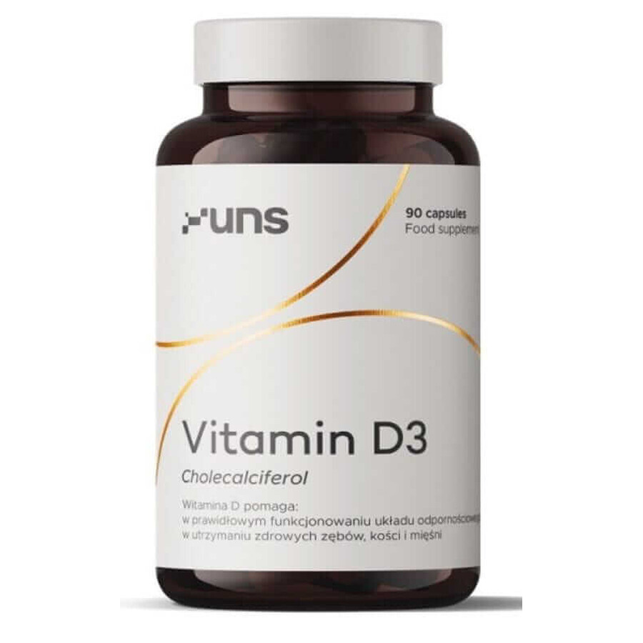 Vitamine D3 90 capsules UNS