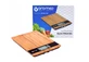 Oromed ORO-KITCHEN SCALE BLACK bamboo kitchen scale