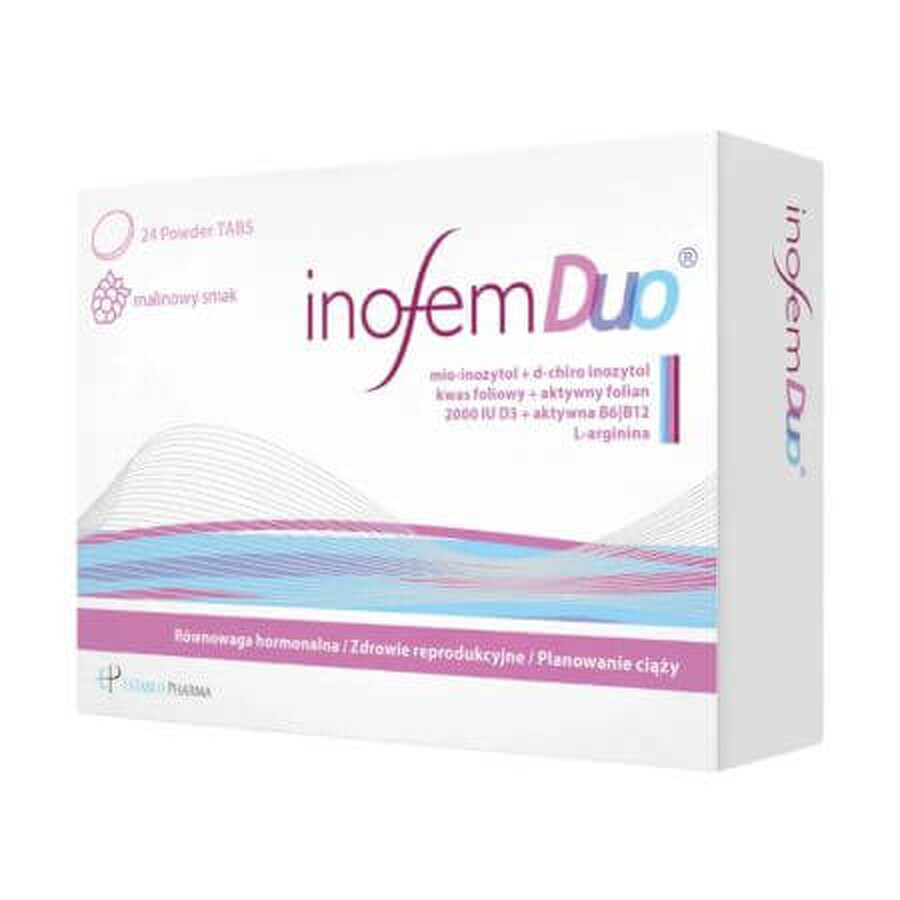 Inofem Duo, 24 kauwtabletten, Establo Pharma
