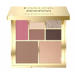 Eveline Cosmetics Wonder Match Palette pour le maquillage des yeux et le contournement du visage