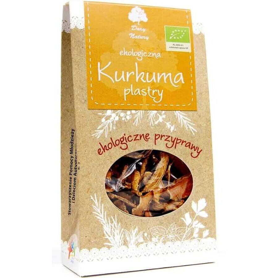 Fette di curcuma BIO 30g DARY NATURY
