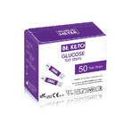 Misuratore GluKeto - Strisce di glucosio 50 pezzi BeKeto Misuratore GluKeto - Strisce di glucosio 50 pezzi BeKeto